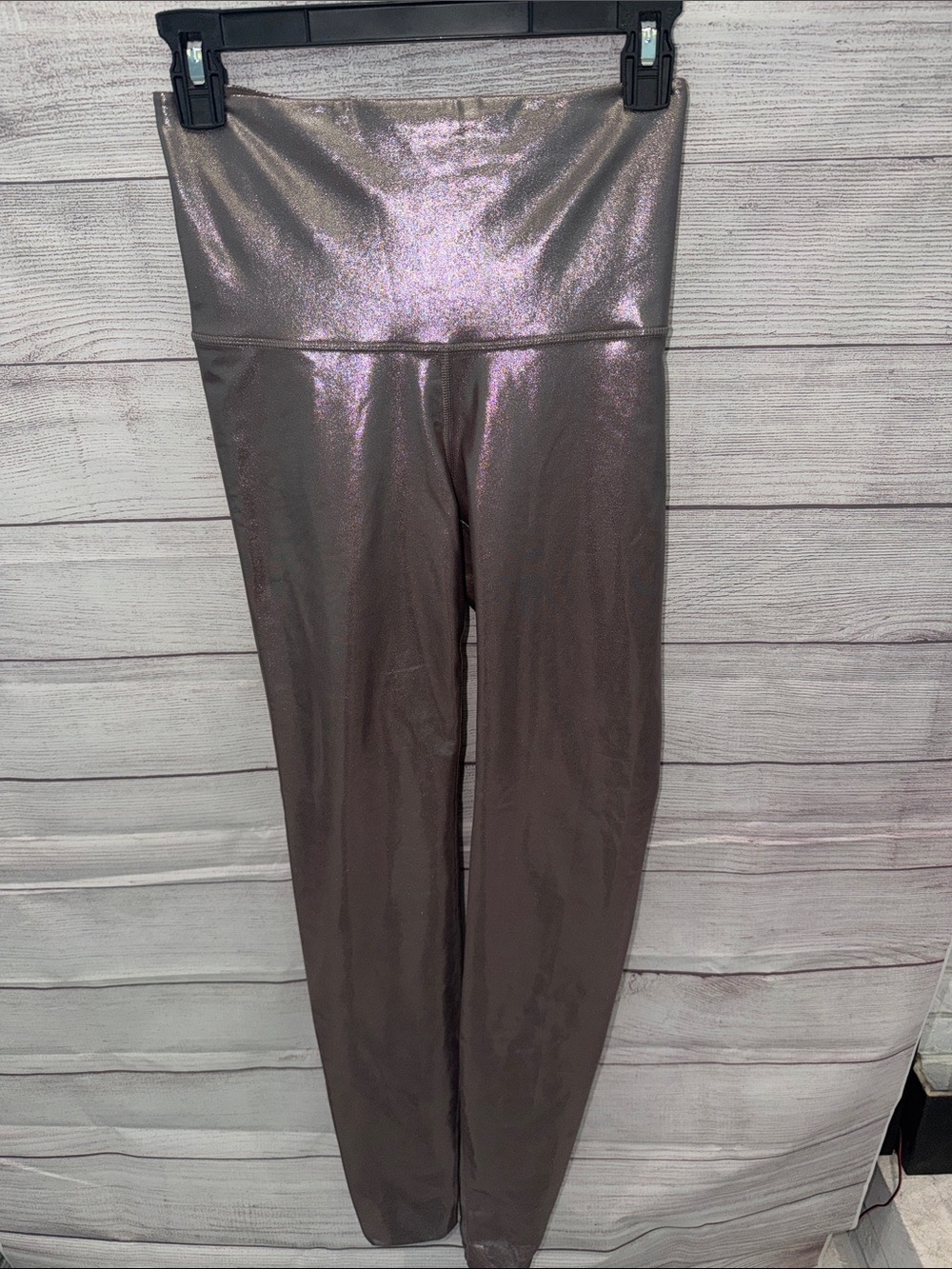 Old Navy Metallic Bronze High-Waist Girls' Leggings
